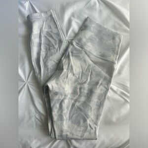Grey camo Lululemon align leggings